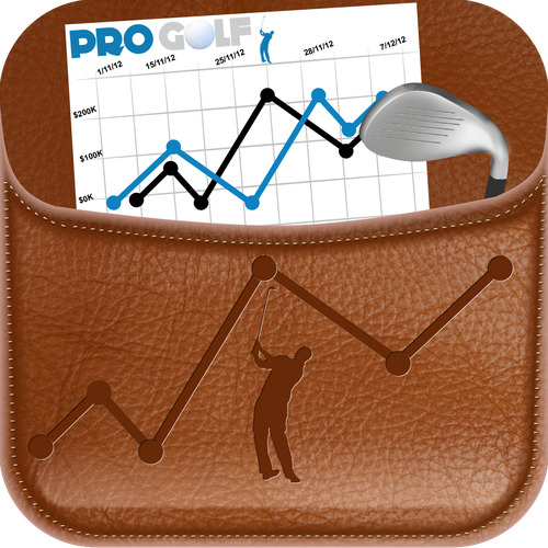 iOS application icon for pro golf stats app Design by Shiekh Prince