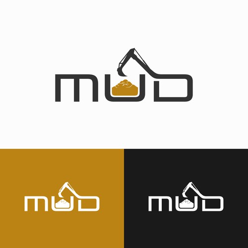 We need a cool logo for our dirt development company called "MUD" Design by zaini.zuco