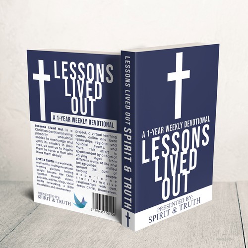 We need a captivating cover for our 1-year Devotional! Design by Zahari Studio