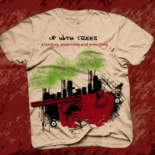Create Trendy T-shirt Design for Urban Forestry Non-profit! Design by Char78