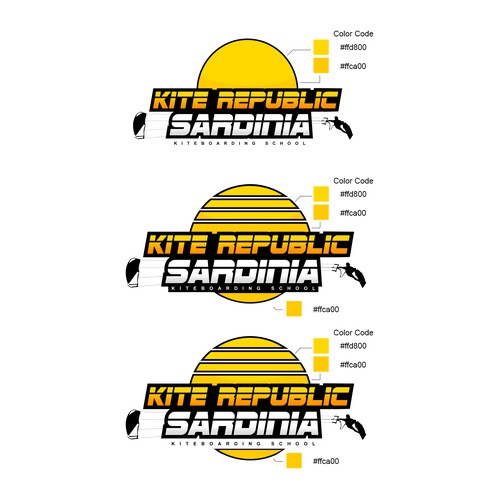 Kite Republic Sardinia - Kiteboarding School needs a youthful & professional Logo Design by Yolman