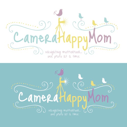 Help Camera Happy Mom with a new logo Réalisé par {Y} Design