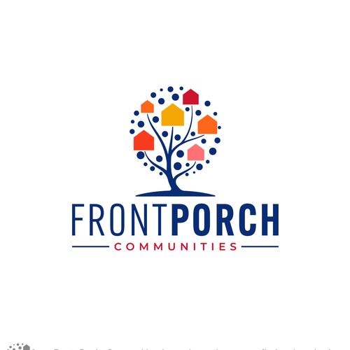 Front Porch Communities - A Not For Profit housing developer with a community focus Design von Ponteresandco