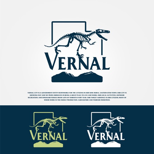 Vernal City seeking community-defining logo our residents can be proud of for generations Design by adityabeny