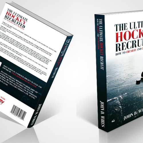 Book Cover for "The Ultimate Hockey Recruit" Design por Dany Nguyen