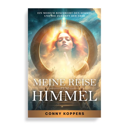 Cover for spiritual book My Journey to Heaven Design by Mr.TK