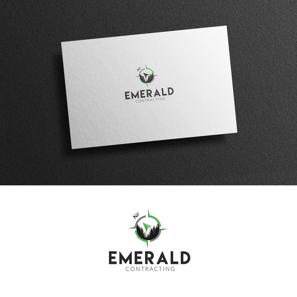 Design by qia.id titled "Northwest Contracting Company"