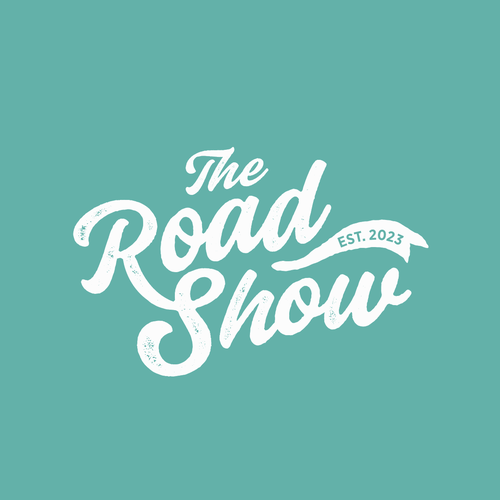 Retro Script Logo for "The Road Show" Design by R!CH DESIGN