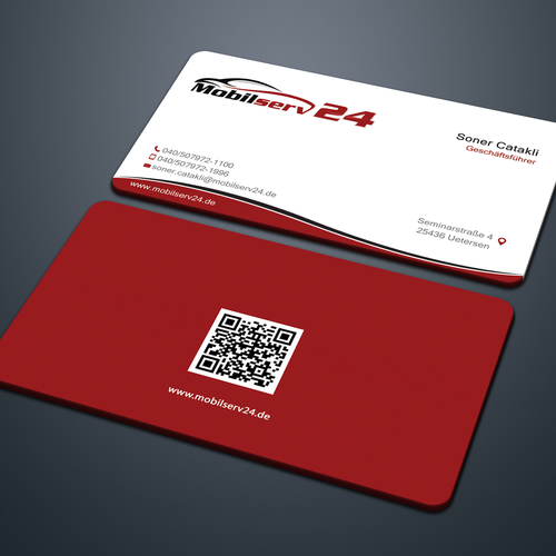 Tarjeta de presentación propuesta en el concurso por ™SF_Design™