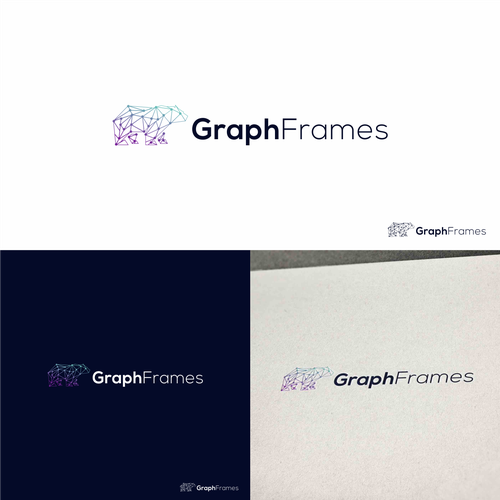 GraphFrames Logo - an open-source software project for big data networks Design by colorworks™