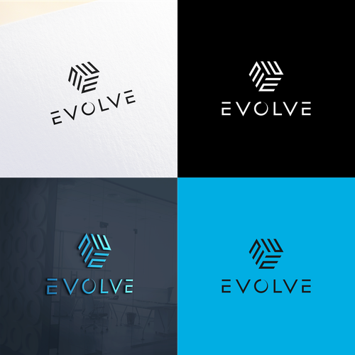 Evolve Enterprise Web Platform Logo and Branding Diseño de Diaveo
