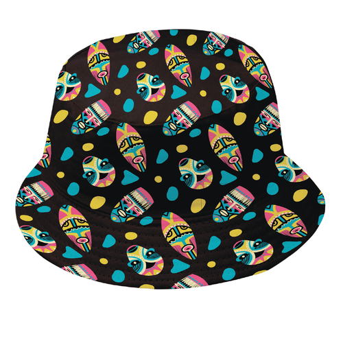 Bucket Hat Designs for Girls (black culture theme) Design by Volha_Petra