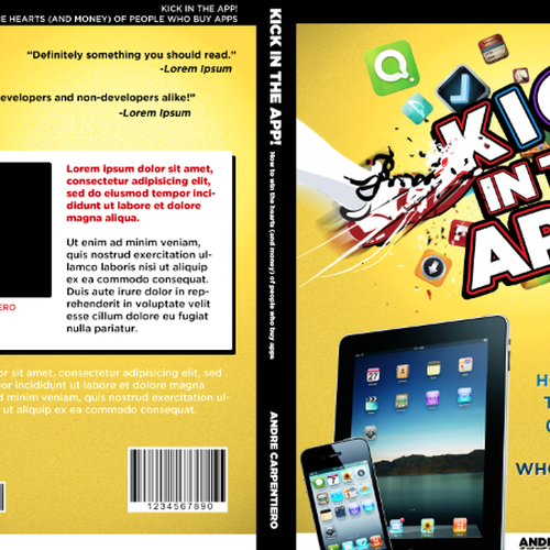 Iphone App Book Cover Diseño de iammau