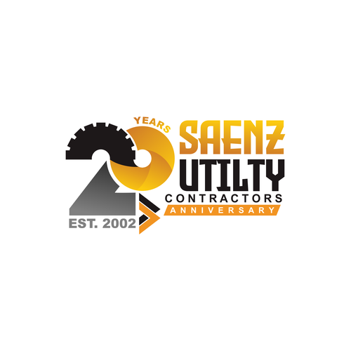 Need a new logo to celebrate 20 year anniversary for construction company Design by dasamuka1000