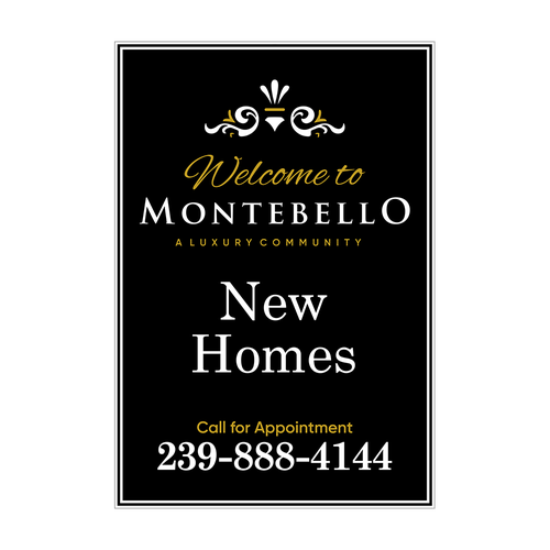 Upscale and Sophisticated New Homes for Sale - Signage Design by ~Fariz.Farizki~
