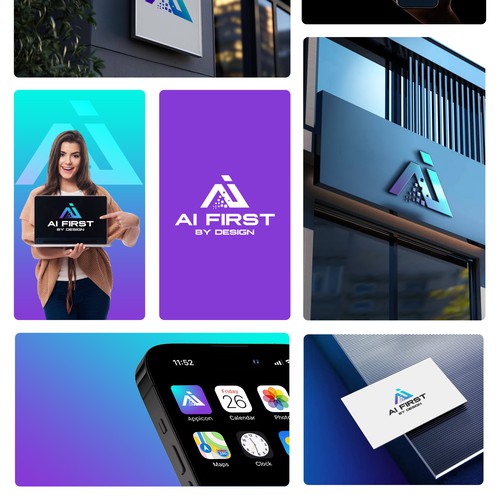Design a modern, sophisticated, yet accessible, AI & Management Consulting firm logo! Design by ✦✦ArtRasu✦✦