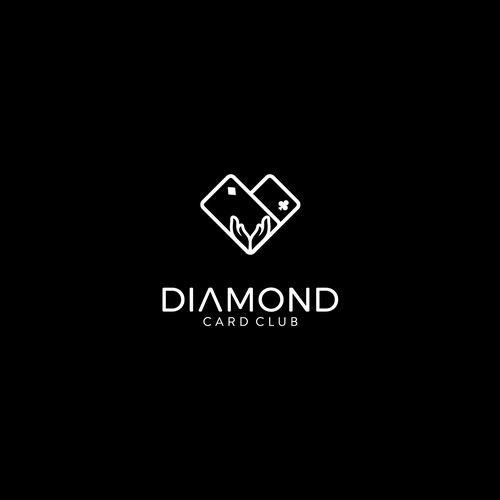 Diamond Card Club logo design Design réalisé par KLBRS