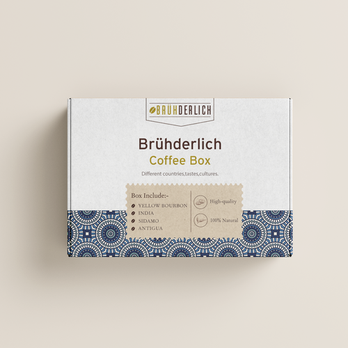 Packaging design for a premium coffee gift box Design by Ganesh Anvekar