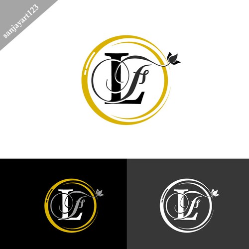 Sophisticated monogram logo design needed Design by Sanjayarts123