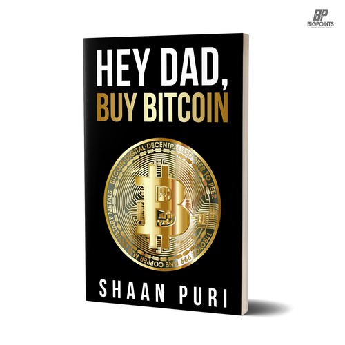 Bitcoin Book Cover Contest! Design by Bigpoints