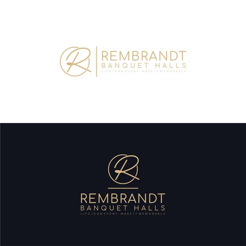 Visually appealing modern logo/font face for our contemporary industrial banquet hall Design réalisé par UMI.HAMASAH