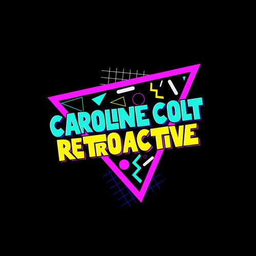 Retro 80s - 90s Logo Design by SEVEN 7