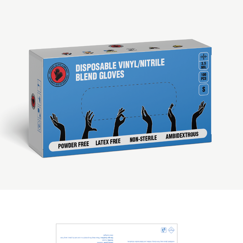 Design Retail Box for Glove Company Industrial, Sleek, Eye Catching Design by CreativeCreta