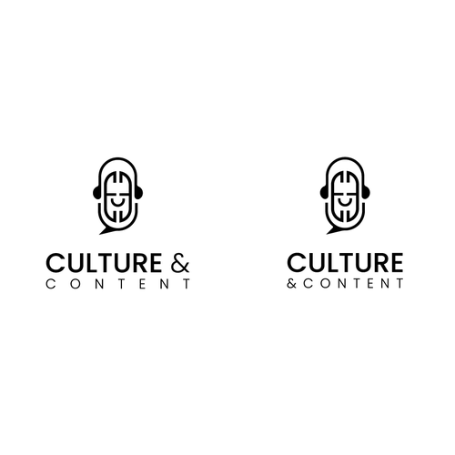 Podcast Logo for a Fun Business Podcast Intersecting Company Culture & Marketing Design by Nicusor Duman