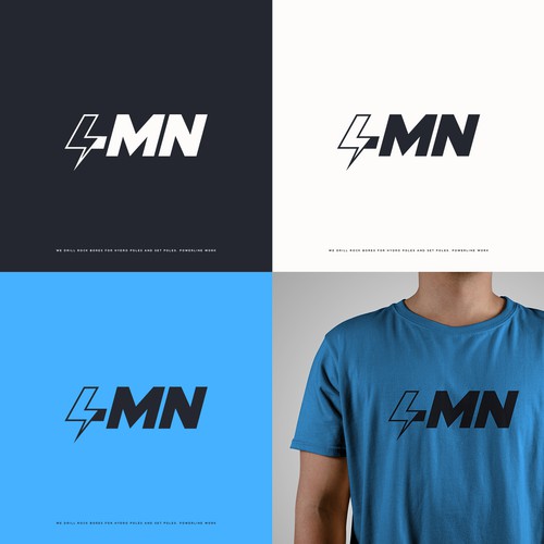 A catching simple logo to be remembered. No linesmen stuff just a simple catching 4MN Design by NouNouArt