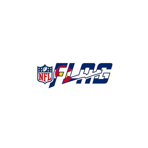 Colorado NFL Flag Logo Design von R.A.M