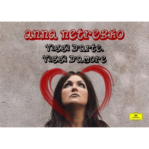 Illustrate a key visual to promote Anna Netrebko’s new album Design by alejandro_sanz