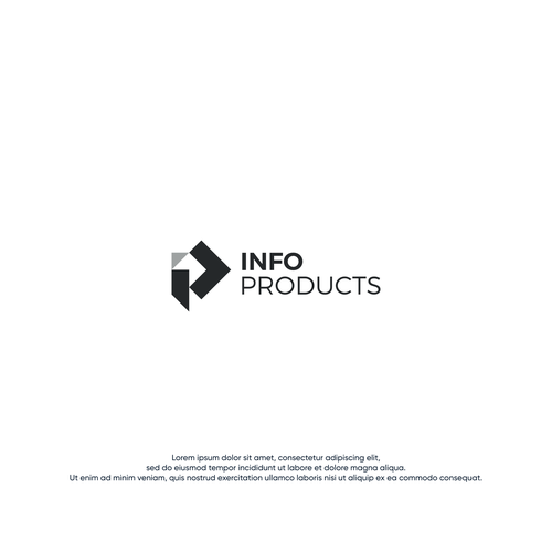 InfoProducts.com - Logo & Branding Design by ᶜˢ░ₒᵤᵣₐGraphic