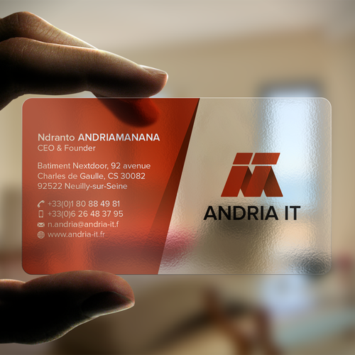 Proposta di design per un contest della categoria Biglietto da visita realizzata da abcef12345