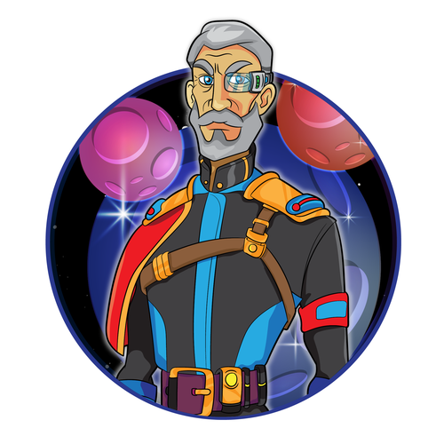 Design a commander character for our browser-based game Design by azmii_craft