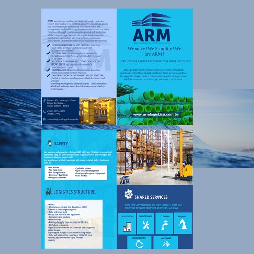 Brochure contest entry by JDesigners