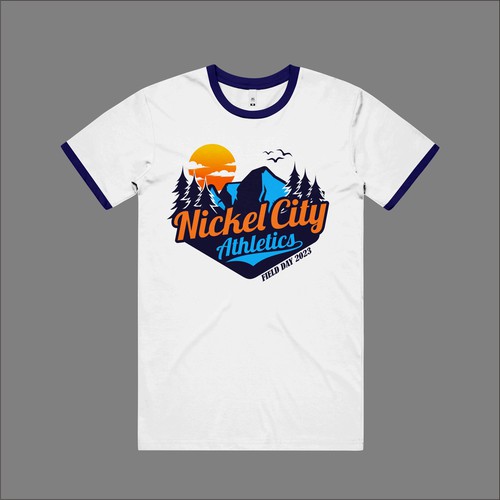 Anbech Women's Vintage Nature Graphic Tee - Camping Hiking Travel T-Shirt, Soft Cotton Blend, Dark Grey, Large - View #9