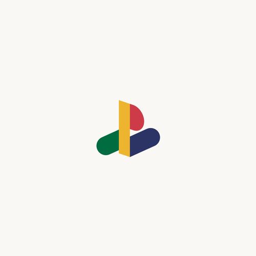 Community Contest | Reimagine a famous logo in Bauhaus style Design by Roxana.I