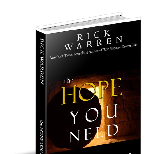 Design Rick Warren's New Book Cover Diseño de Mike Scarborough