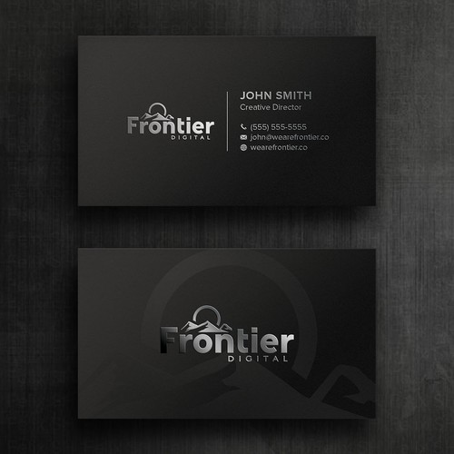 Create a business card with a rock solid brand Réalisé par Felix SH