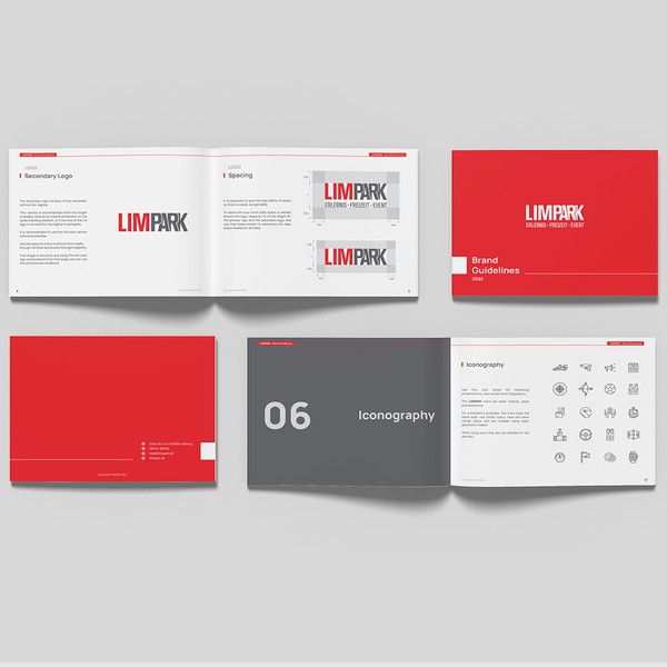 Custom Brand Guide Design for LimPark