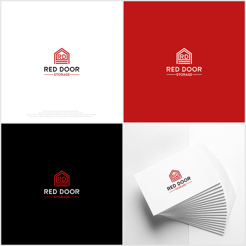 Simple 2d/flat logo design for a self-storage company Design by 7LUNG™
