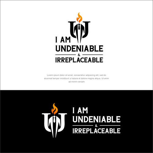 Undeniable & Irreplaceable T- shirt Logo Contest -(Minimalist) -This should be an easy one. Design by Elesense
