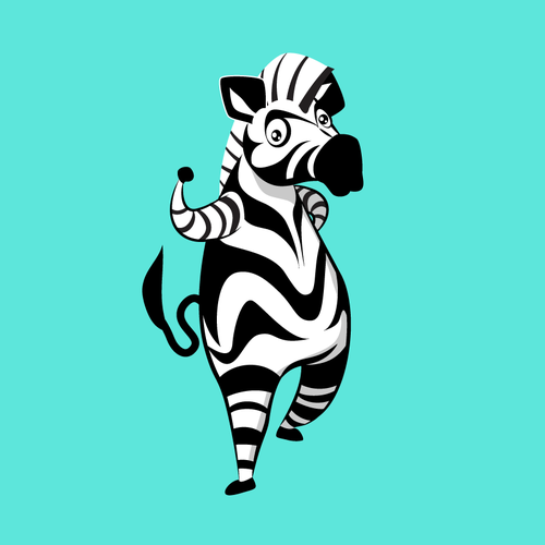 Designs | Mascot/Character Design - Zebra | Character or mascot contest