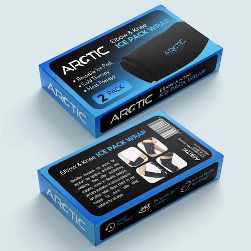 Package Design for Cold Compression Ice Sleeve Design by SRGrafica