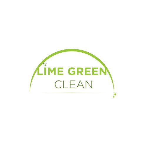 Lime Green Clean Logo and Branding Design por ViSonDesigns