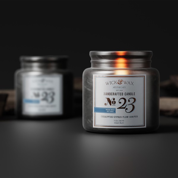 Diseño de Zoe Shtorm titulado "Vintage Handmade Candle Label"