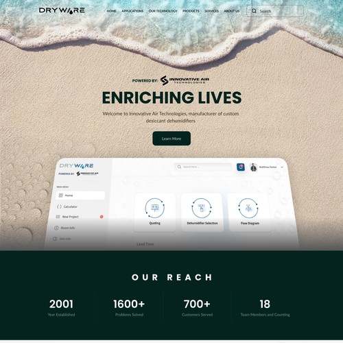 Design new User Interface for customer facing software. Design by MercClass