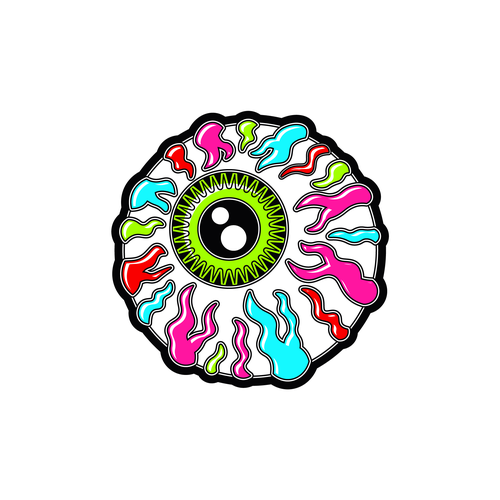 Techno Eyeball Design Design by Digital Man ✅