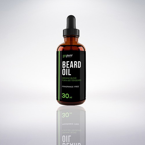 Create a High End Label for an All Natural Beard Oil! Design by gotza