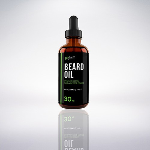 Create a High End Label for an All Natural Beard Oil! Design réalisé par gotza